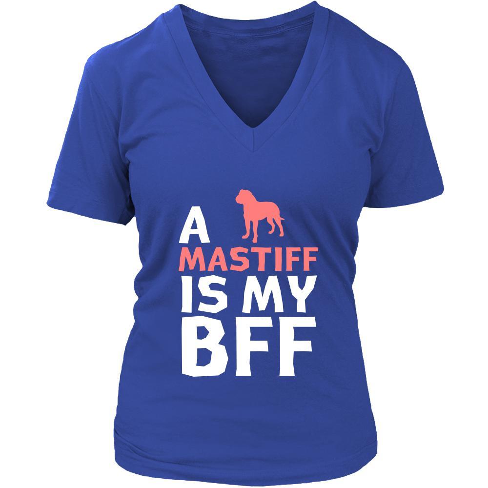 Mastiff Shirt - a Mastiff is my bff- Dog Lover Gift-T-shirt-Teelime | shirts-hoodies-mugs