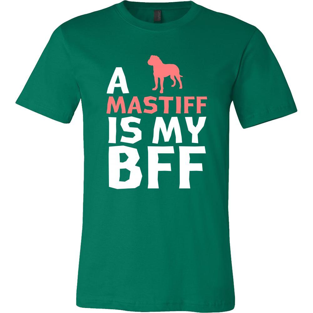Mastiff Shirt - a Mastiff is my bff- Dog Lover Gift-T-shirt-Teelime | shirts-hoodies-mugs