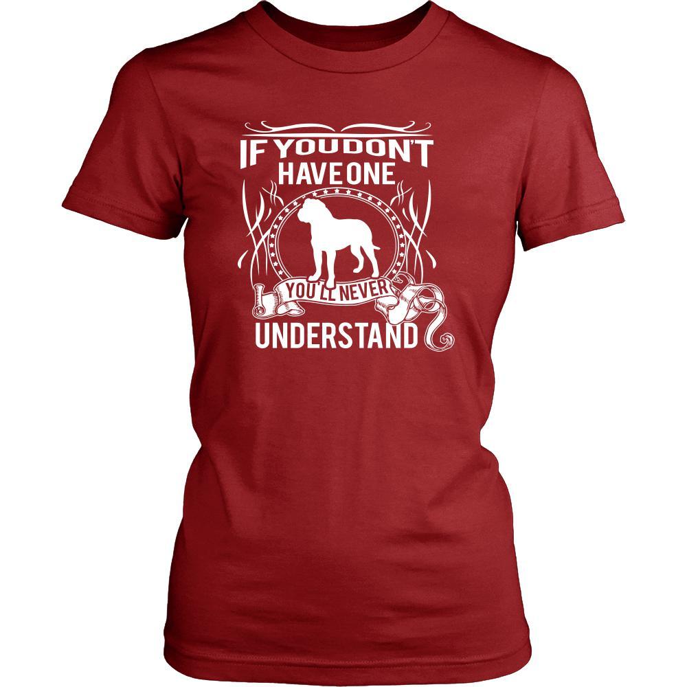 Mastiff Shirt - If you don't have one you'll never understand- Dog Lover Gift-T-shirt-Teelime | shirts-hoodies-mugs