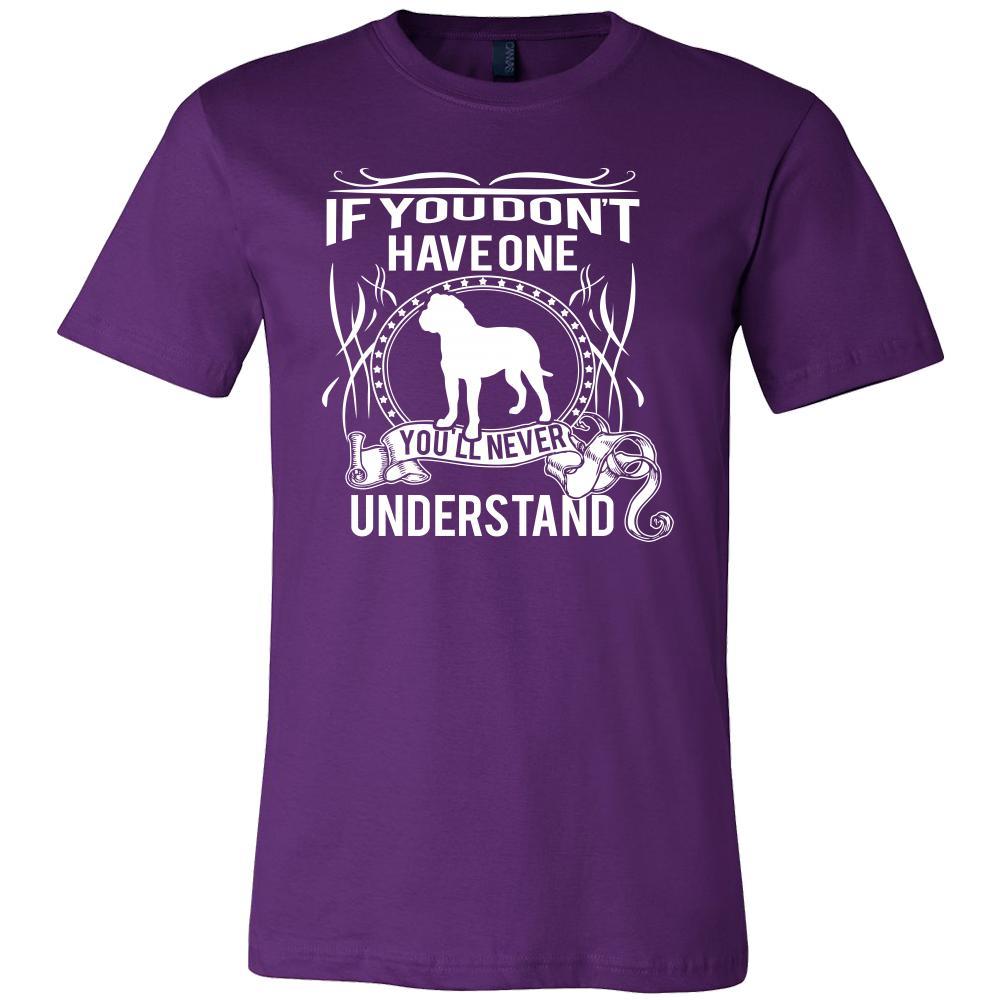 Mastiff Shirt - If you don't have one you'll never understand- Dog Lover Gift-T-shirt-Teelime | shirts-hoodies-mugs