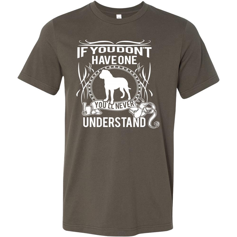 Mastiff Shirt - If you don't have one you'll never understand- Dog Lover Gift-T-shirt-Teelime | shirts-hoodies-mugs