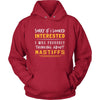 Mastiffs Shirt - Sorry If I Looked Interested, I think about Mastiffs - Dog Lover Gift-T-shirt-Teelime | shirts-hoodies-mugs