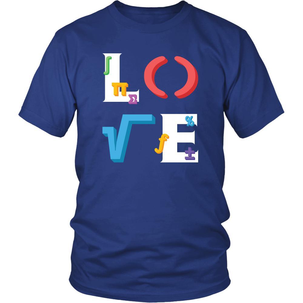 Mathematician - LOVE Mathematician - Science Profession/Job Shirt-T-shirt-Teelime | shirts-hoodies-mugs