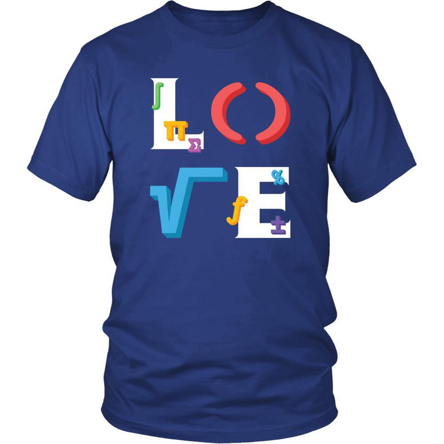 Mathematician - LOVE Mathematician - Science Profession/Job Shirt-T-shirt-Teelime | shirts-hoodies-mugs