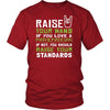 Mathematician Shirt - Raise your hand if you love Mathematician, if not raise your standards - Profession Gift-T-shirt-Teelime | shirts-hoodies-mugs