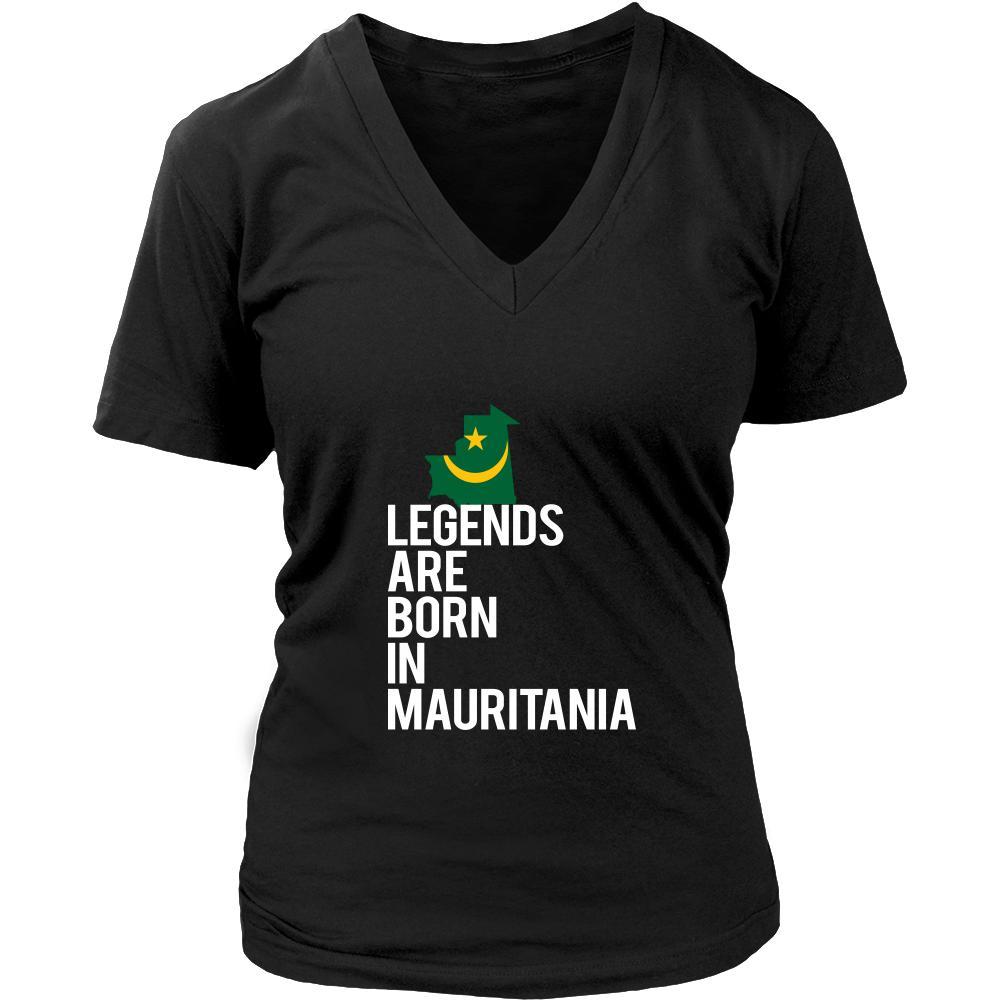 Mauritania Shirt - Legends are born in Mauritania - National Heritage Gift-T-shirt-Teelime | shirts-hoodies-mugs