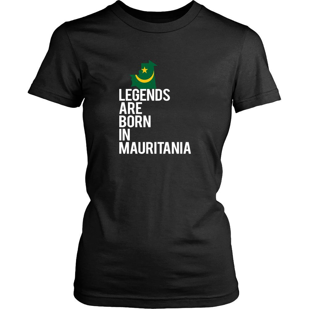 Mauritania Shirt - Legends are born in Mauritania - National Heritage Gift-T-shirt-Teelime | shirts-hoodies-mugs