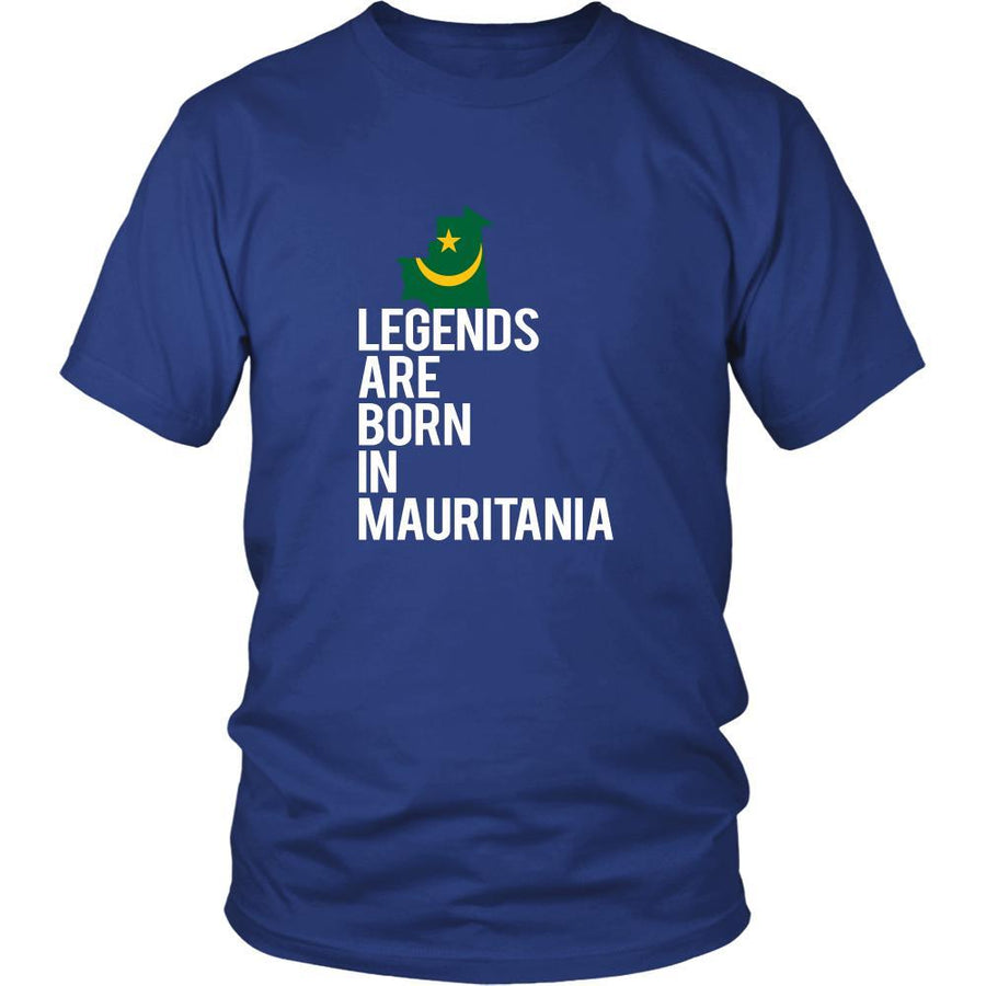 Mauritania Shirt - Legends are born in Mauritania - National Heritage Gift-T-shirt-Teelime | shirts-hoodies-mugs