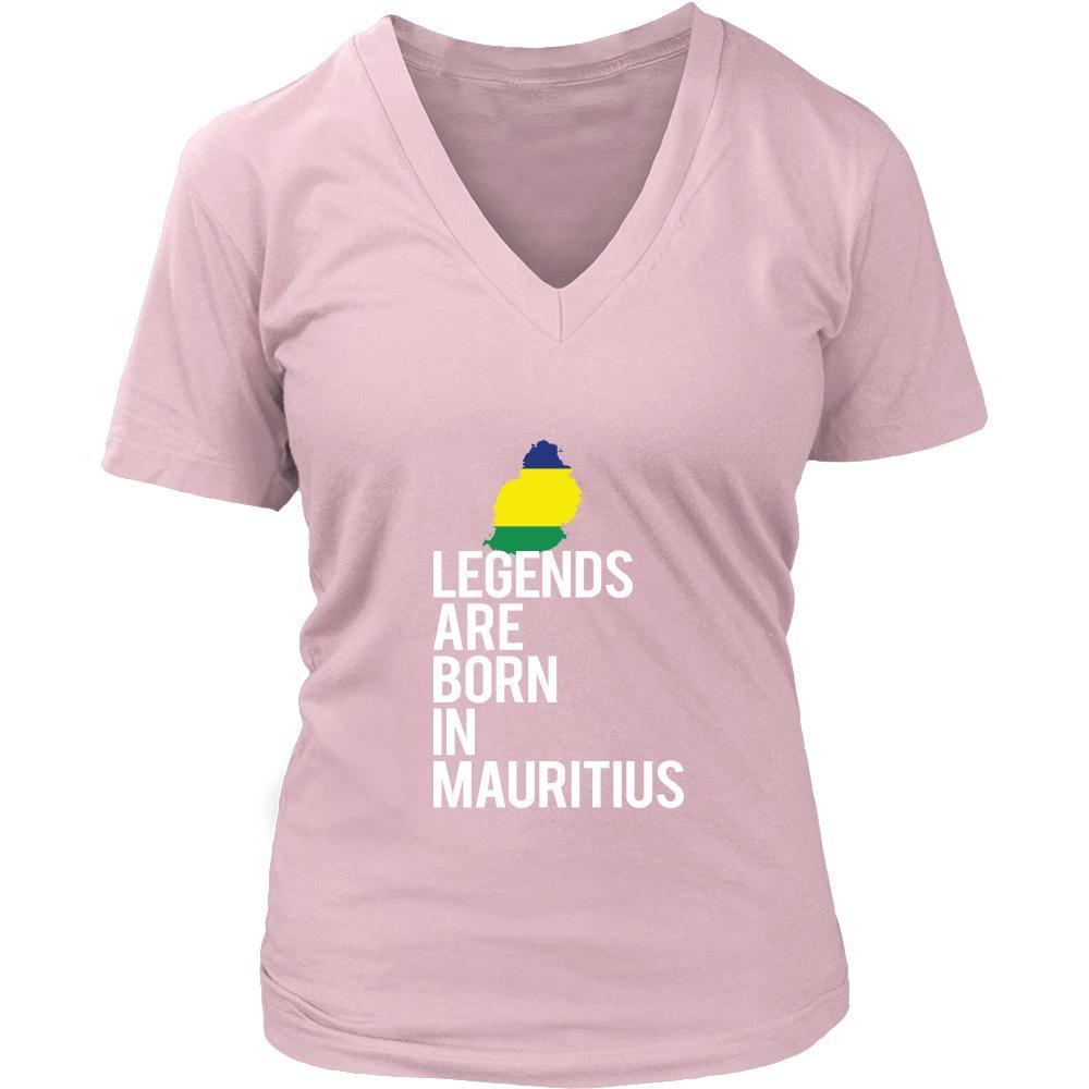 Mauritius Shirt - Legends are born in Mauritius - National Heritage Gift-T-shirt-Teelime | shirts-hoodies-mugs
