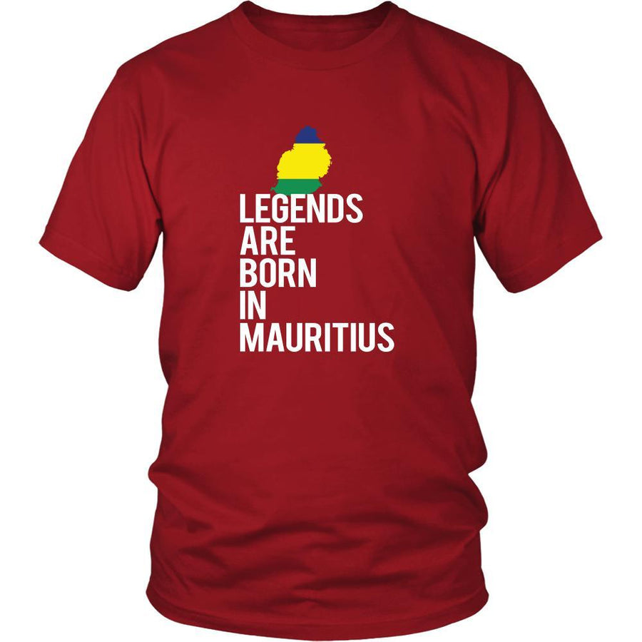 Mauritius Shirt - Legends are born in Mauritius - National Heritage Gift-T-shirt-Teelime | shirts-hoodies-mugs