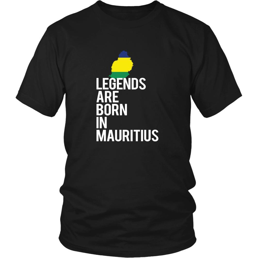 Mauritius Shirt - Legends are born in Mauritius - National Heritage Gift-T-shirt-Teelime | shirts-hoodies-mugs