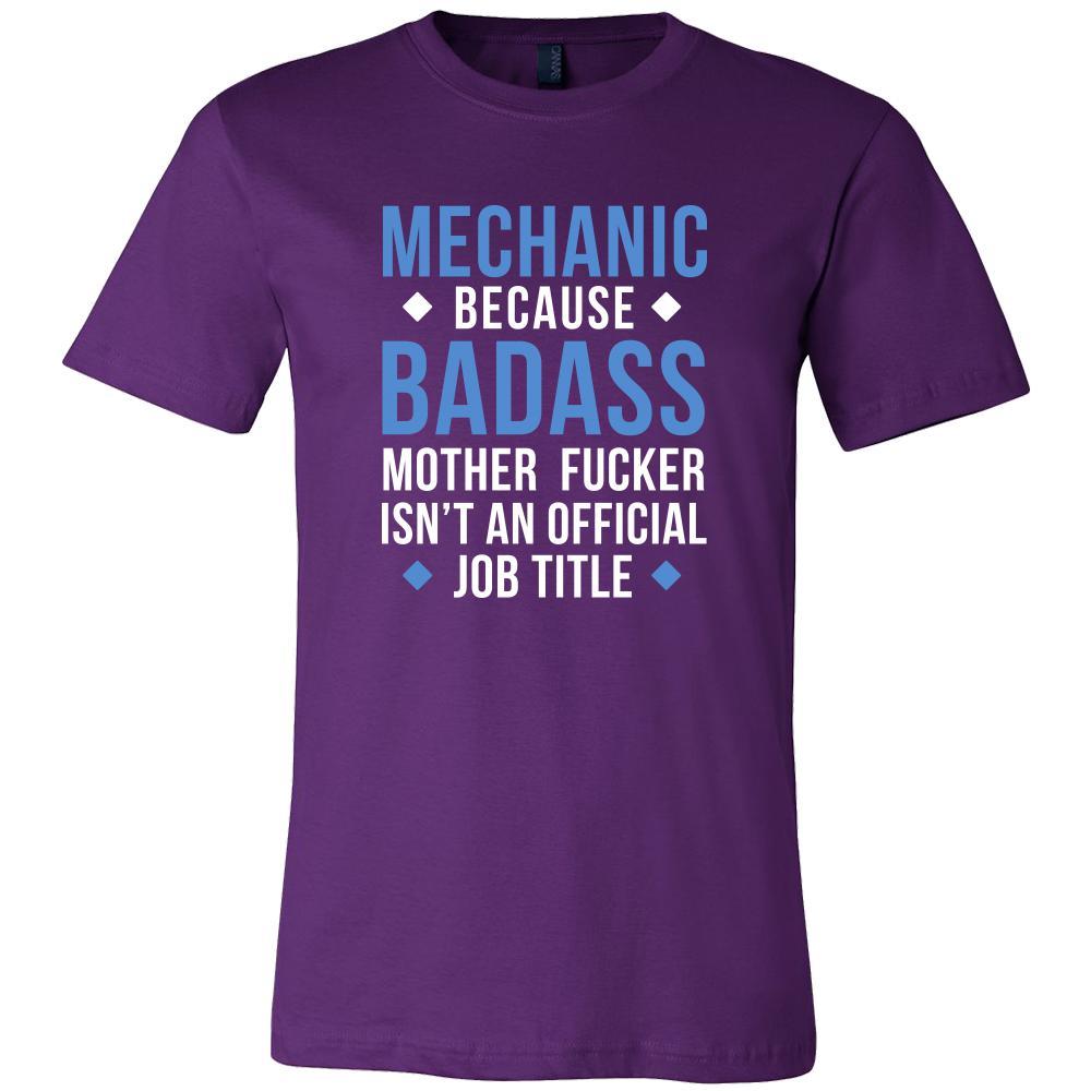Mechanic Shirt - Mechanic because badass mother fucker isn't an official job title - Profession Gift-T-shirt-Teelime | shirts-hoodies-mugs