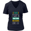 Mechanic Shirt - This is what an awesome Mechanic looks like - Profession Gift-T-shirt-Teelime | shirts-hoodies-mugs