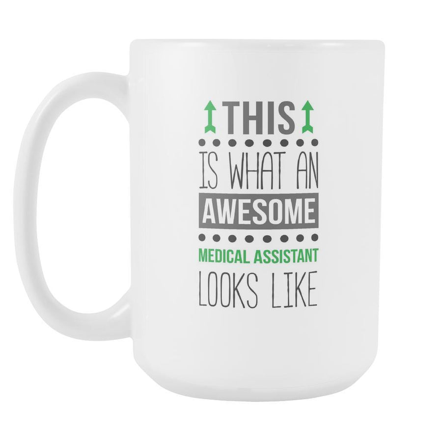 Medical Assistant coffee cup - Awesome Medical Assistant-Drinkware-Teelime | shirts-hoodies-mugs