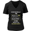 Medical Assistant Shirt - Everyone relax the Medical Assistant is here, the day will be save shortly - Profession Gift-T-shirt-Teelime | shirts-hoodies-mugs