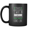 Medical assistant This is what an awesome medical assistant looks like 11oz Black Mug-Drinkware-Teelime | shirts-hoodies-mugs