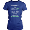 Medical Secretary Shirt - Everyone relax the Medical Secretary is here, the day will be save shortly - Profession Gift-T-shirt-Teelime | shirts-hoodies-mugs