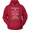 Medical Secretary Shirt - Everyone relax the Medical Secretary is here, the day will be save shortly - Profession Gift-T-shirt-Teelime | shirts-hoodies-mugs