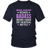 Medical Secretary Shirt - Medical Secretary because badass mother fucker isn't an official job title - Profession Gift-T-shirt-Teelime | shirts-hoodies-mugs