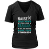 Medical Sonographer Shirt - Raise your hand if you love Medical Sonographer, if not raise your standards - Profession Gift-T-shirt-Teelime | shirts-hoodies-mugs