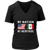 Mexican Shirt - My Nation - My Heritage - Native Mexico Roots Gift-T-shirt-Teelime | shirts-hoodies-mugs