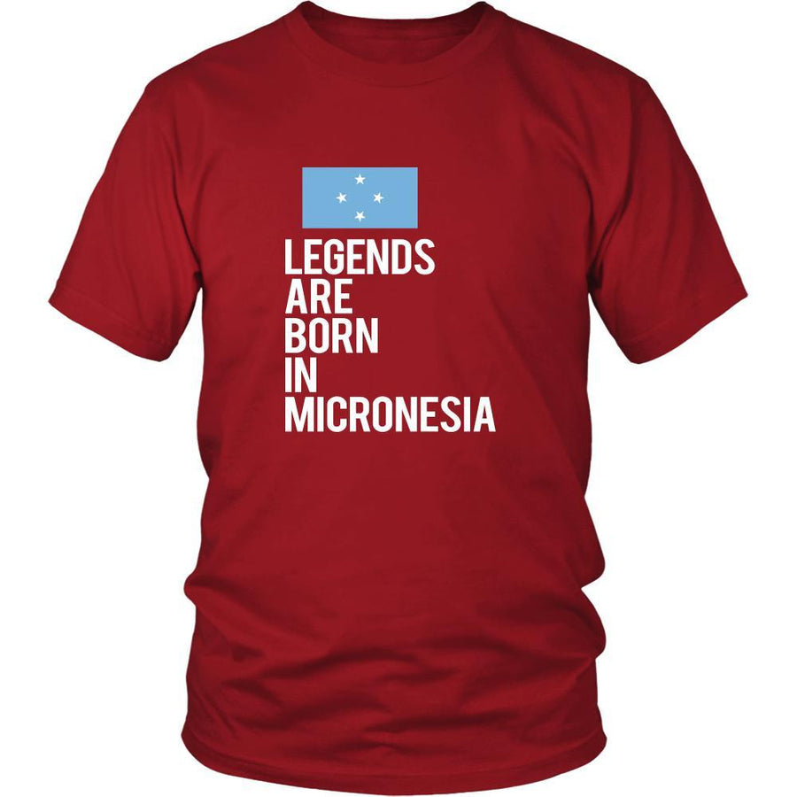 Micronesia Shirt - Legends are born in Micronesia - National Heritage Gift-T-shirt-Teelime | shirts-hoodies-mugs