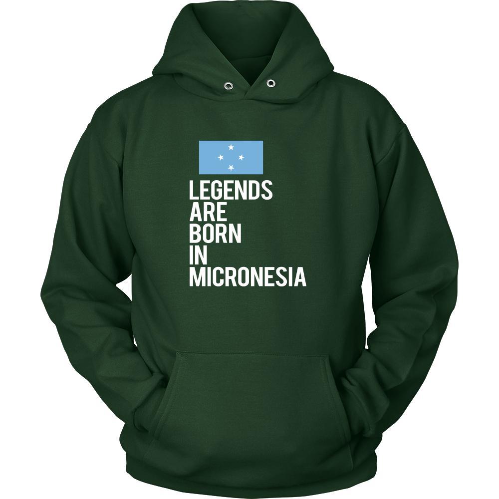 Micronesia Shirt - Legends are born in Micronesia - National Heritage Gift-T-shirt-Teelime | shirts-hoodies-mugs