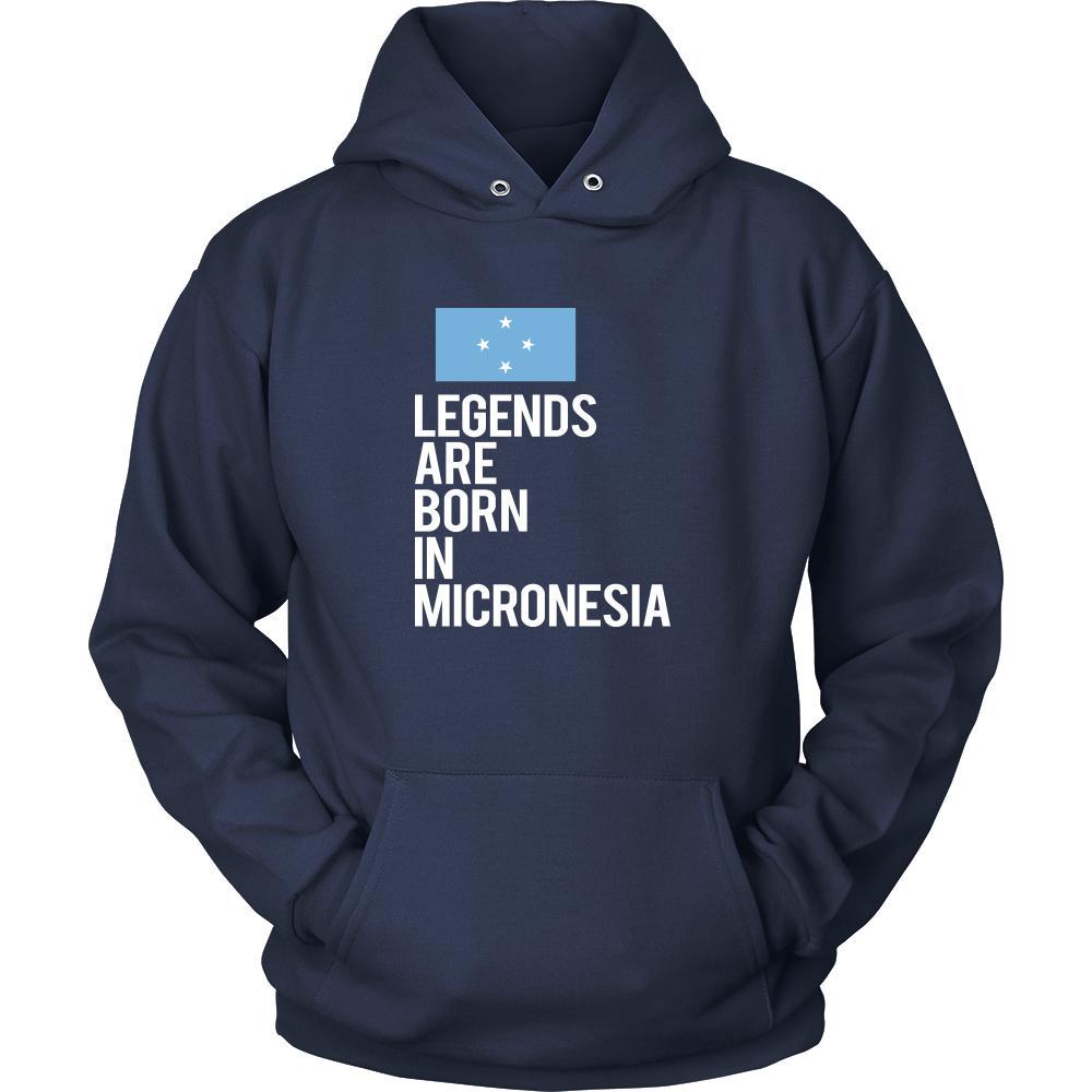 Micronesia Shirt - Legends are born in Micronesia - National Heritage Gift-T-shirt-Teelime | shirts-hoodies-mugs