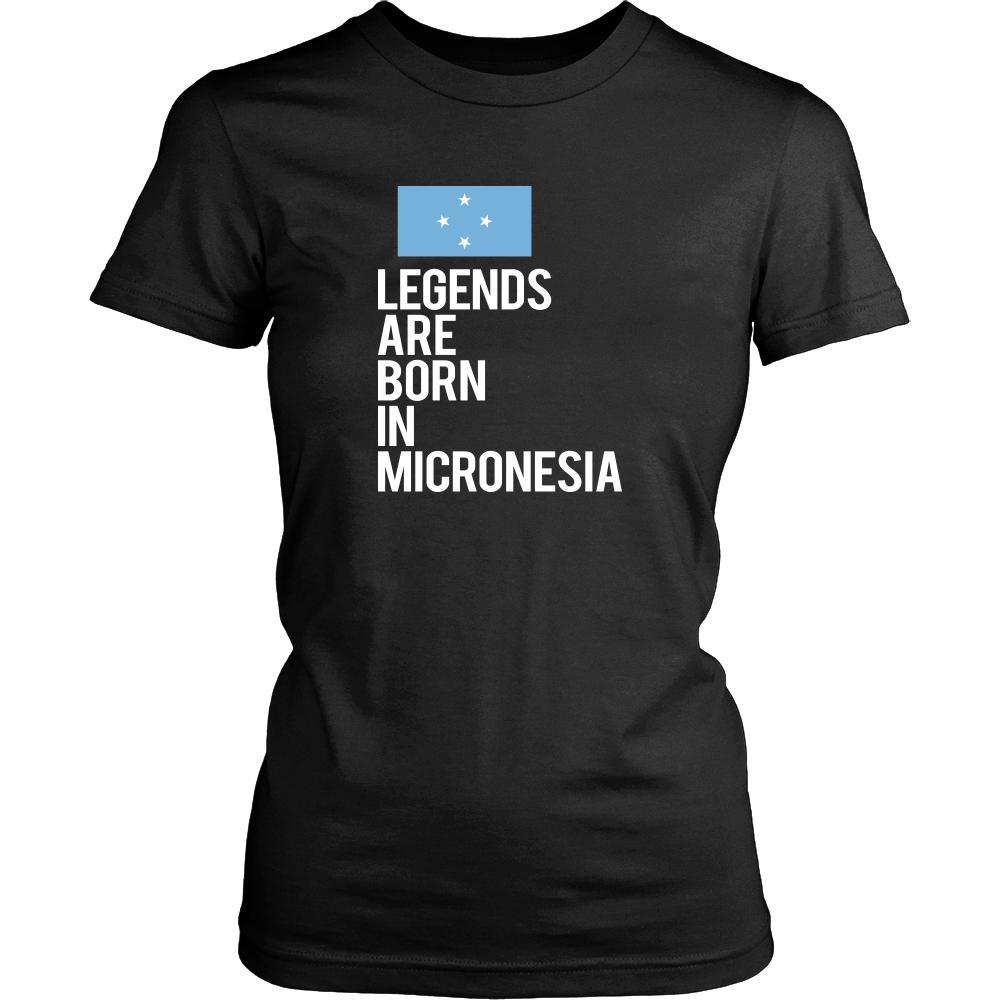 Micronesia Shirt - Legends are born in Micronesia - National Heritage Gift-T-shirt-Teelime | shirts-hoodies-mugs