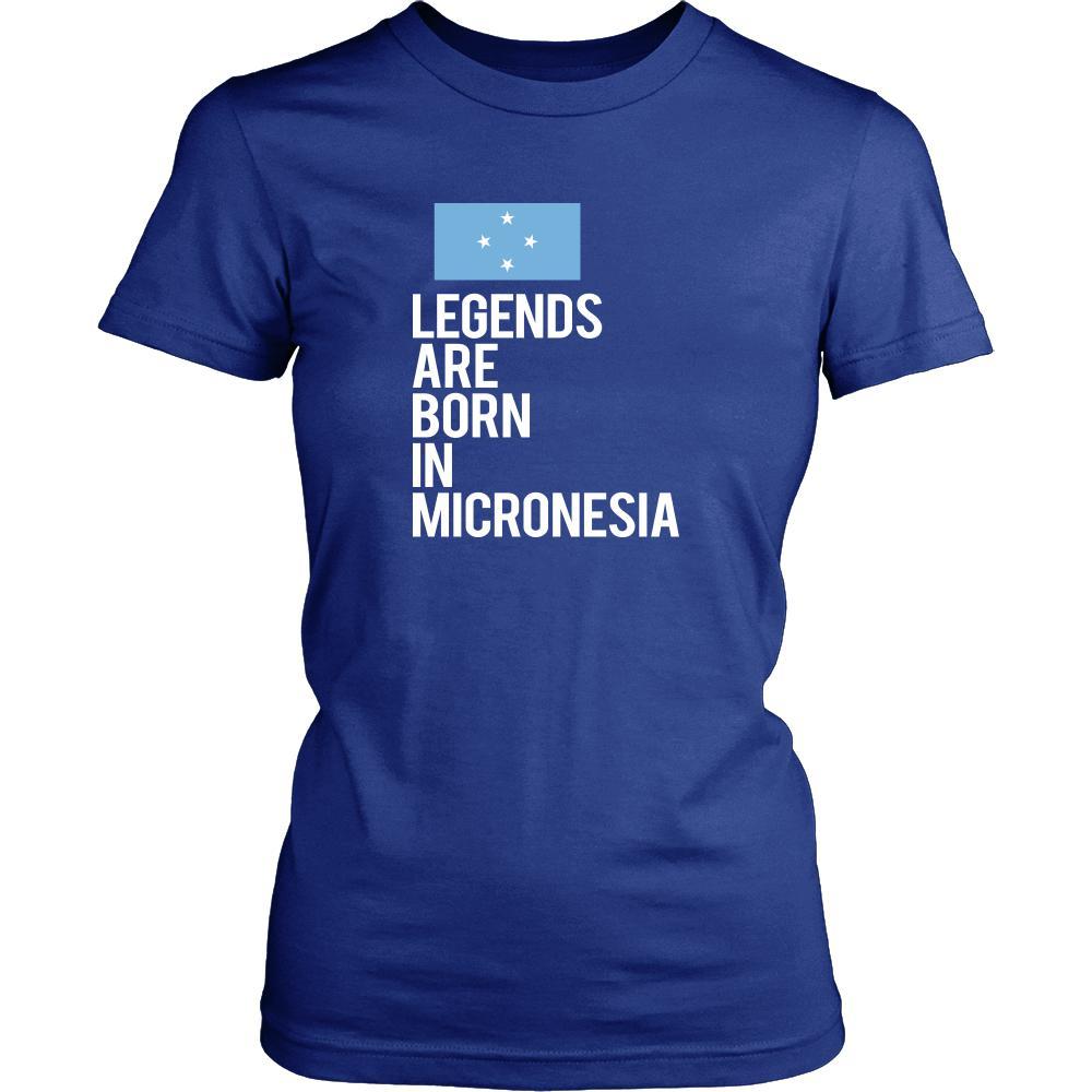 Micronesia Shirt - Legends are born in Micronesia - National Heritage Gift-T-shirt-Teelime | shirts-hoodies-mugs