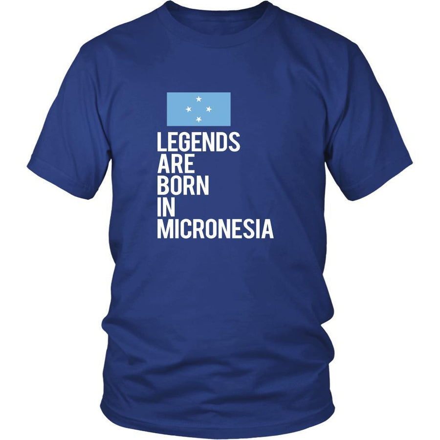 Micronesia Shirt - Legends are born in Micronesia - National Heritage Gift-T-shirt-Teelime | shirts-hoodies-mugs