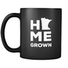 Minnesota Home grown Minnesota 11oz Black Mug-Drinkware-Teelime | shirts-hoodies-mugs