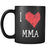 MMA I Love MMA 11oz Black Mug