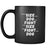 MMA It's not the size of the dog in the fight It's the size of the fight in the dog 11oz Black Mug