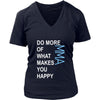 MMA Shirt - Do more of what makes you happy MMA- Sport Gift-T-shirt-Teelime | shirts-hoodies-mugs