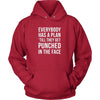 MMA T Shirt - Everybody has a plan 'till they get punched in the face-T-shirt-Teelime | shirts-hoodies-mugs