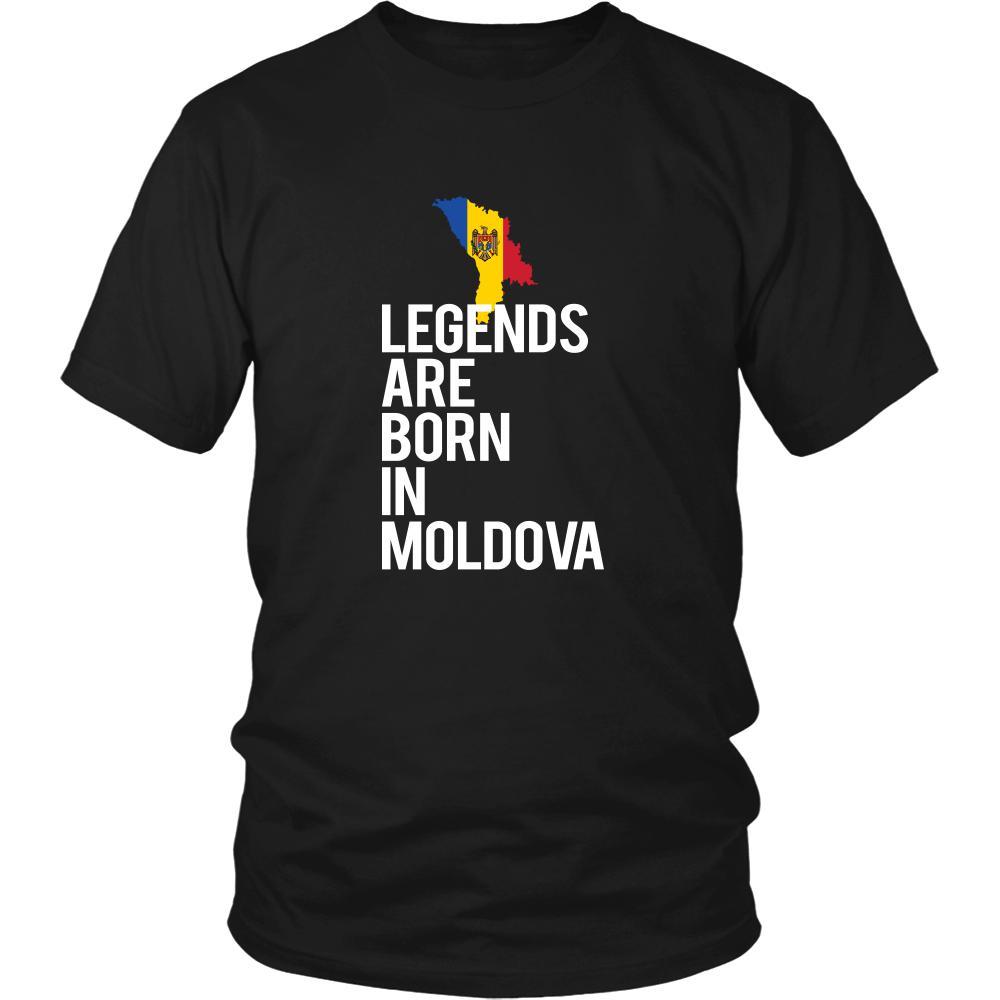 Moldova Shirt - Legends are born in Moldova - National Heritage Gift-T-shirt-Teelime | shirts-hoodies-mugs