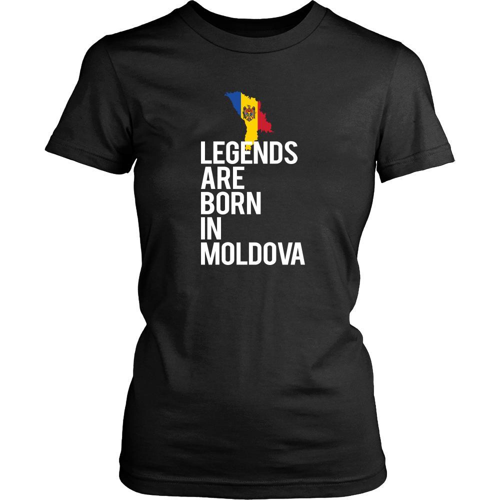 Moldova Shirt - Legends are born in Moldova - National Heritage Gift-T-shirt-Teelime | shirts-hoodies-mugs