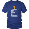 Moldova Shirt - Legends are born in Moldova - National Heritage Gift-T-shirt-Teelime | shirts-hoodies-mugs
