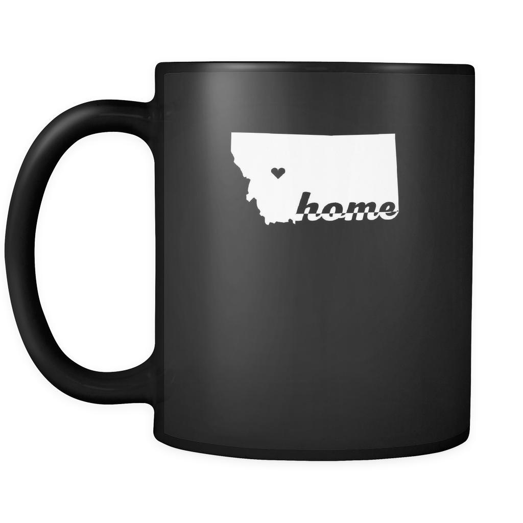 Montana Home Montana 11oz Black Mug-Drinkware-Teelime | shirts-hoodies-mugs