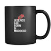 Morocco Legends are born in Morocco 11oz Black Mug-Drinkware-Teelime | shirts-hoodies-mugs