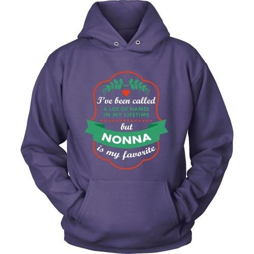 Mother's Day T Shirt - I've been called a lot of names in my lifetime but Nonna is my favorite-T-shirt-Teelime | shirts-hoodies-mugs