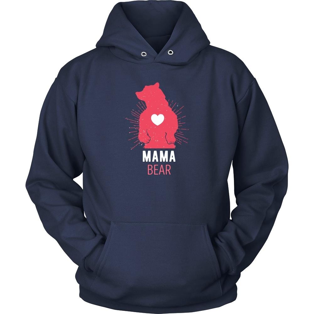 Mother's Day T Shirt - Mama Bear-T-shirt-Teelime | shirts-hoodies-mugs