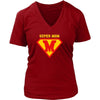 Mother's Day T Shirt - Super Mom-T-shirt-Teelime | shirts-hoodies-mugs
