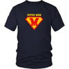 Mother's Day T Shirt - Super Mom-T-shirt-Teelime | shirts-hoodies-mugs