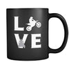 Motor sports - LOVE Motor sports - 11oz Black Mug-Drinkware-Teelime | shirts-hoodies-mugs
