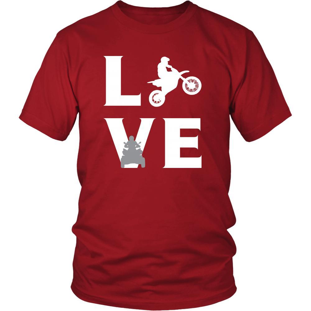 Motor sports - LOVE Motor sports - Sport Player Shirt-T-shirt-Teelime | shirts-hoodies-mugs