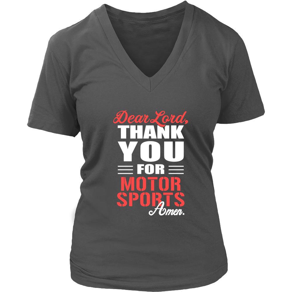Motor sports Shirt - Dear Lord, thank you for Motor sports Amen- Sport-T-shirt-Teelime | shirts-hoodies-mugs