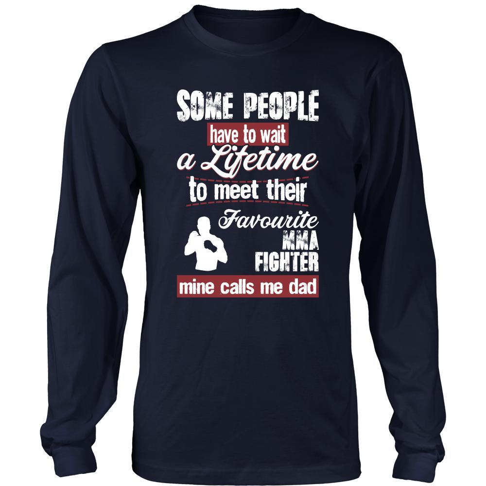 Motor sports Shirt - Some people have to wait a lifetime to meet their favorite Motor sports player mine calls me dad- Sport father-T-shirt-Teelime | shirts-hoodies-mugs