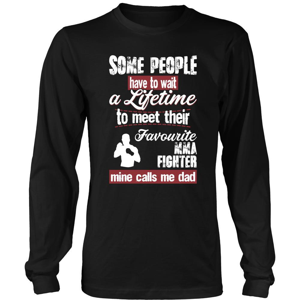 Motor sports Shirt - Some people have to wait a lifetime to meet their favorite Motor sports player mine calls me dad- Sport father-T-shirt-Teelime | shirts-hoodies-mugs